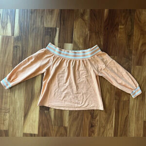 Ashro Off-Shoulder Sweatshirt size Large